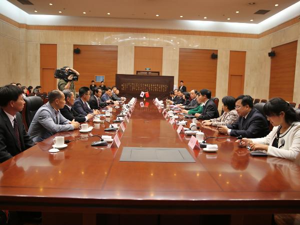 2014.10.13 중국 장구시청 방문 간담회