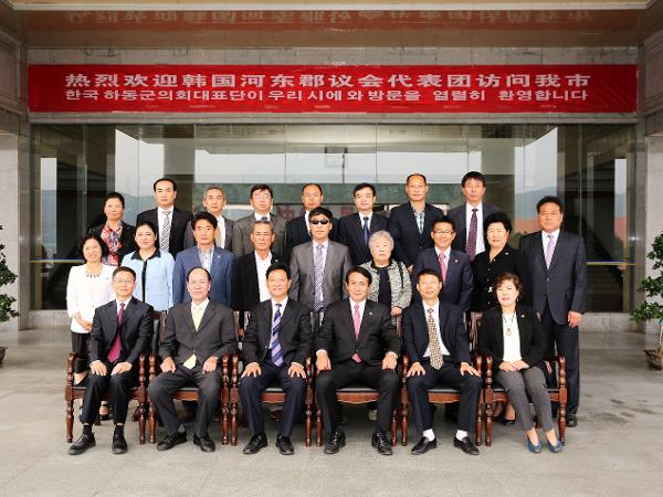 2014.10.15. Pm4 장가계시청 방문 환영 간담회 단체사진