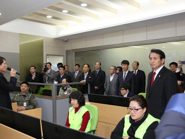 2015.02.11. 하동군 영상정보통합관재센터 개소식