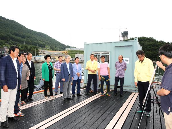 2015.08.19. 적조방제작업현장 방문