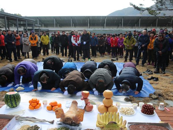 2016. 2. 14. 하동산악향우회 시산제