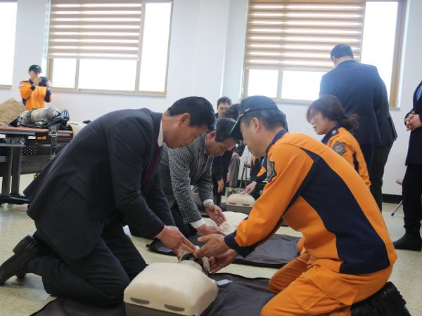 2016. 2. 23. 소방안전체험행사 및 의원간담회