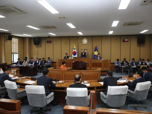2017.9.14. 제259회 하동군의회 임시회 제2차 본회의