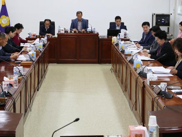 2018.10.5. 제5차 대송산업단지 추진실태파악 특별위원회