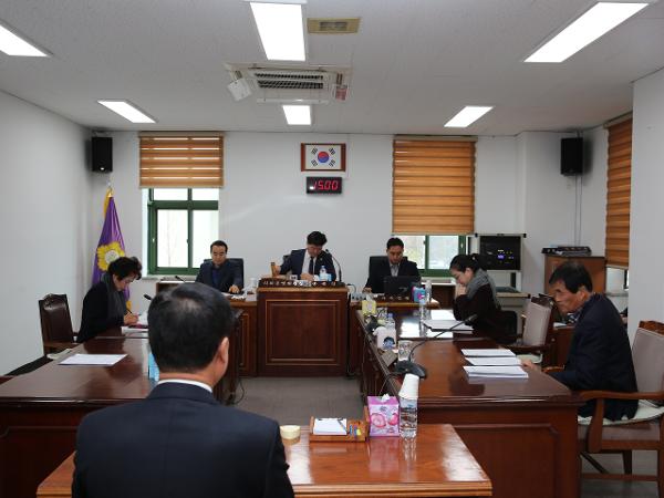 2018.11.21. 제275회 하동군의회 임시회 의회운영위원회