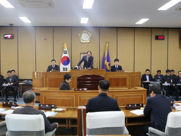2019. 1. 21. 제277회 하동군의회 임시회 제1차 본회의