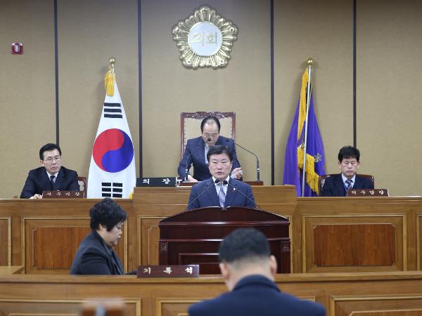 2019. 1. 21. 제277회 하동군의회 임시회 알프스 하동 프로젝트 산림휴양관광특구 지정 촉구 건의(정영섭 의원님)