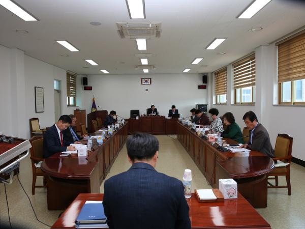 2019. 4. 16. 하동군의회 정례 간담회
