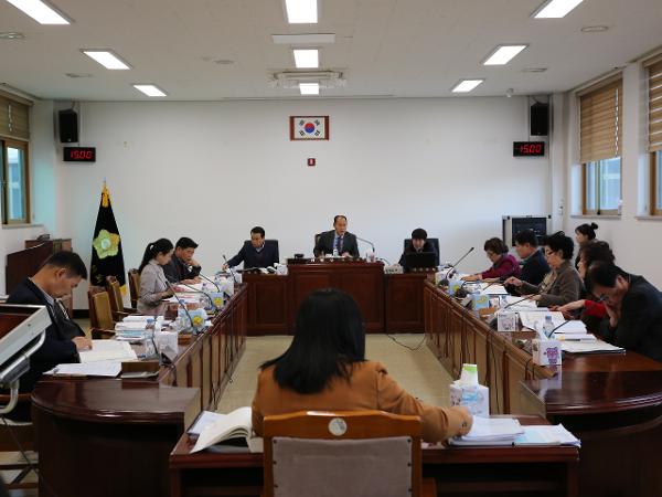 2019. 12. 3. 제286회 하동군의회 제2차정례회 제1차 예산결산특별위원회
