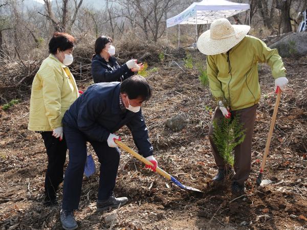 2021. 03. 19. 제76회 식목일 봄철 나무심기 행사