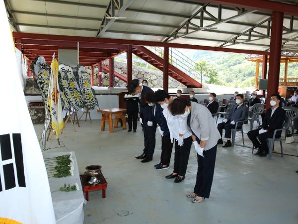2021. 07. 25. 제71주기 화개전투 전몰학도병 추모제