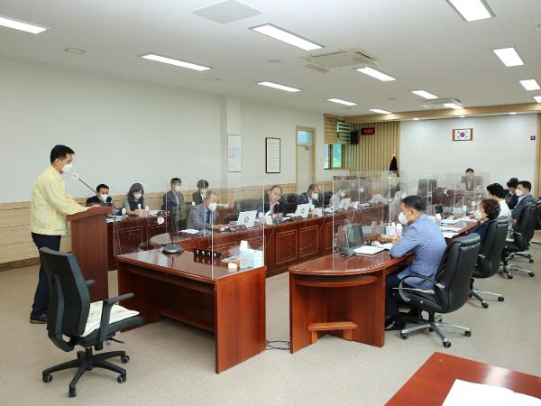 2021. 08. 17. 하동군의회 정례간담회