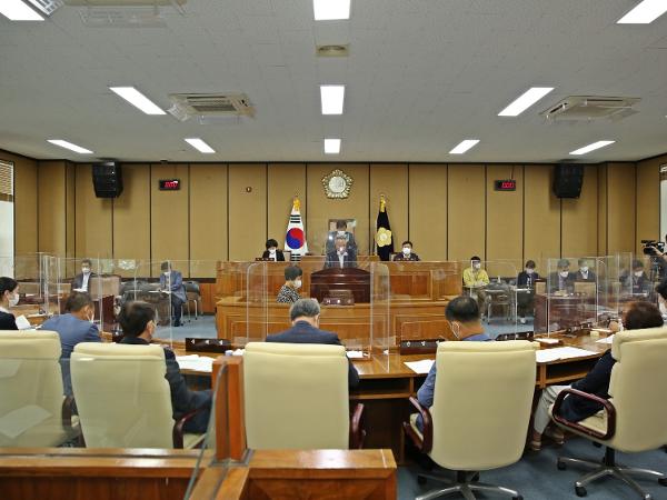 2021. 09. 06. 제303회 하동군의회 임시회 제1차 본회의