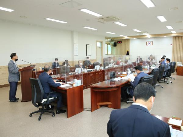 2021. 09. 08. 제303회 하동군의회 임시회 제2차 예산결산특별위원회