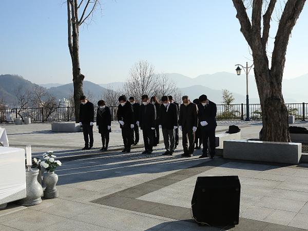 2022.01.03. 충혼탑 참배