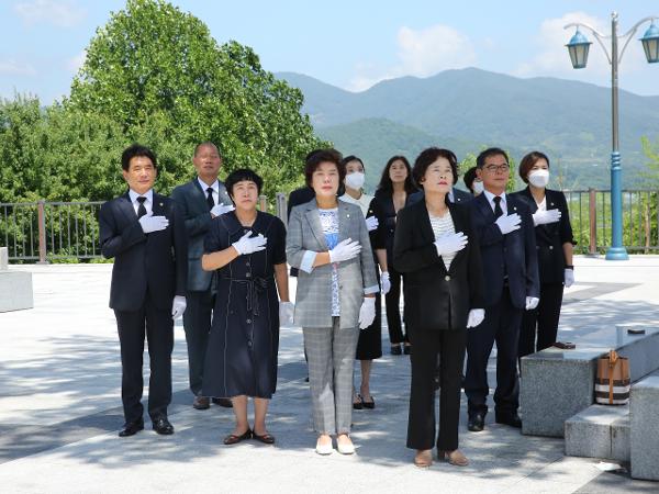 2022.07.01 충혼탑 참배