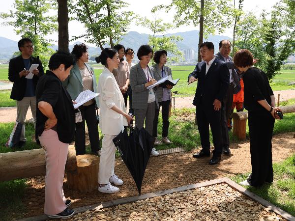 2024.06.12. 행정사무감사 어린이정원 현장점검
