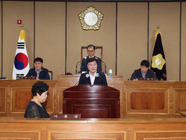 2024.07.01 제333회 하동군의회 임시회 제1차 본회의( 후반기 의장단 투표) 2