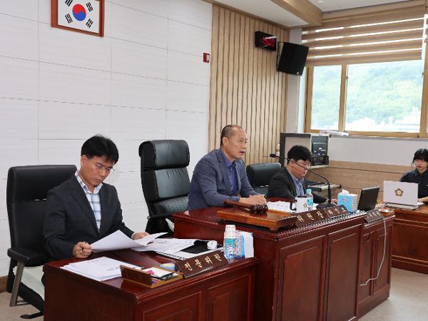 2024.07.15.  제334회 하동군의회 임시회 제1차 기획행정위원회