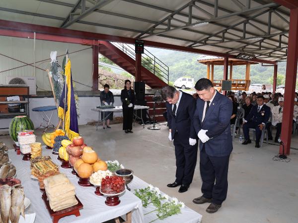 2024.07.25. 제74주기 화개전투 전몰 학도병 추모제 2