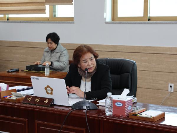 2025.01.21.~23.  제338회 임시회 2 ~ 4차 본회의 (군정주요업무보고) 2