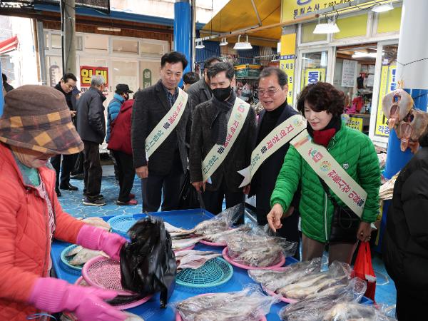 2025.01.23. 설 명절 장보기 행사(진교 공설시장) 2